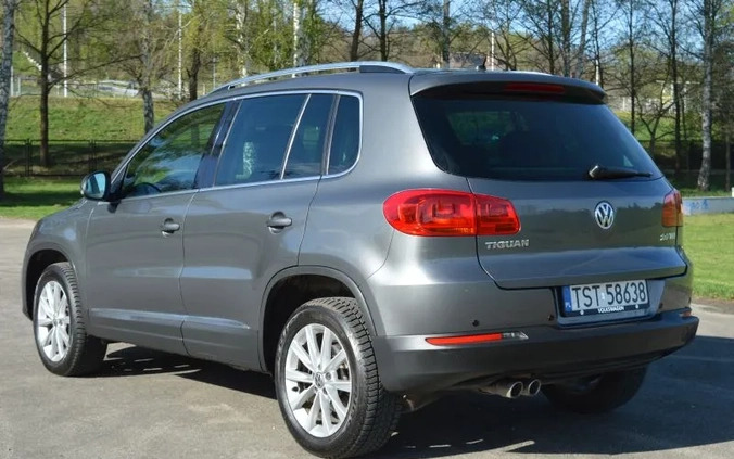 Volkswagen Tiguan cena 42500 przebieg: 270000, rok produkcji 2012 z Bartoszyce małe 326